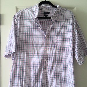 CROFT&BARROW Plaid Short Sleeve Shirt